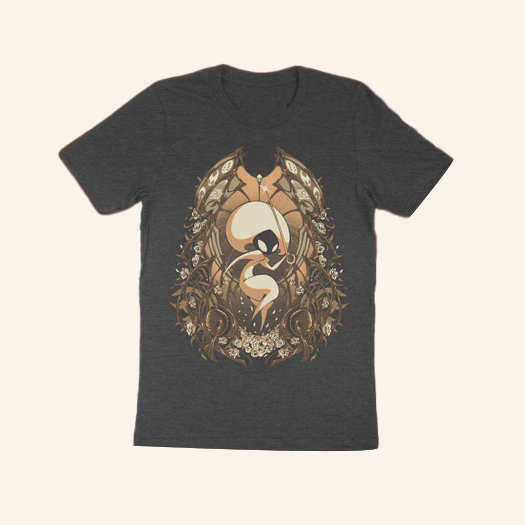 Fangamer Merch Hollow Knight Silksong Intrepid Pursuer Shirt For Son