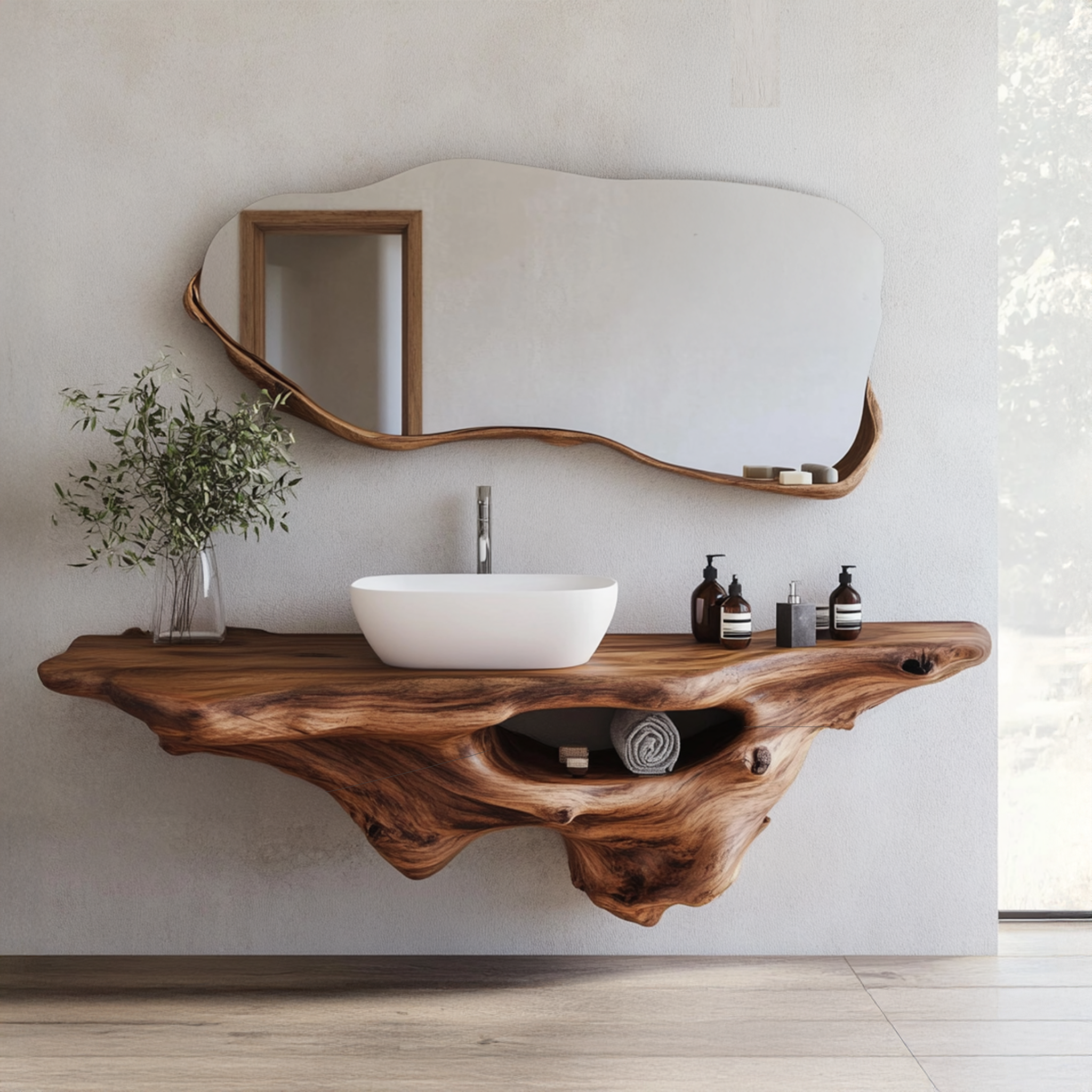 Farmhouse Bathroom Vanity For Renovation SILDTTRBAS002