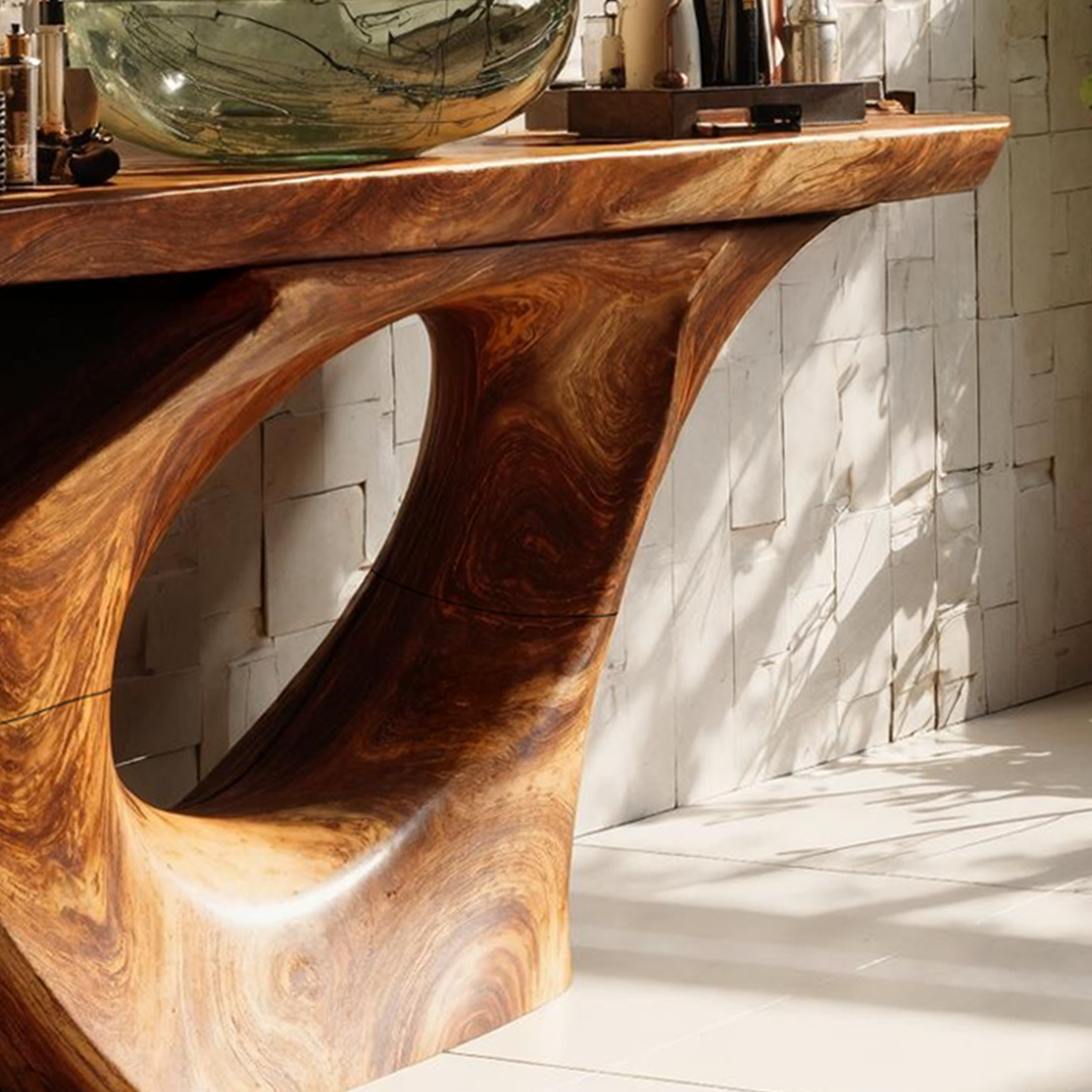 Farmhouse Solid Vanity For Decorative Bathroom Design SILDTTNBRV017