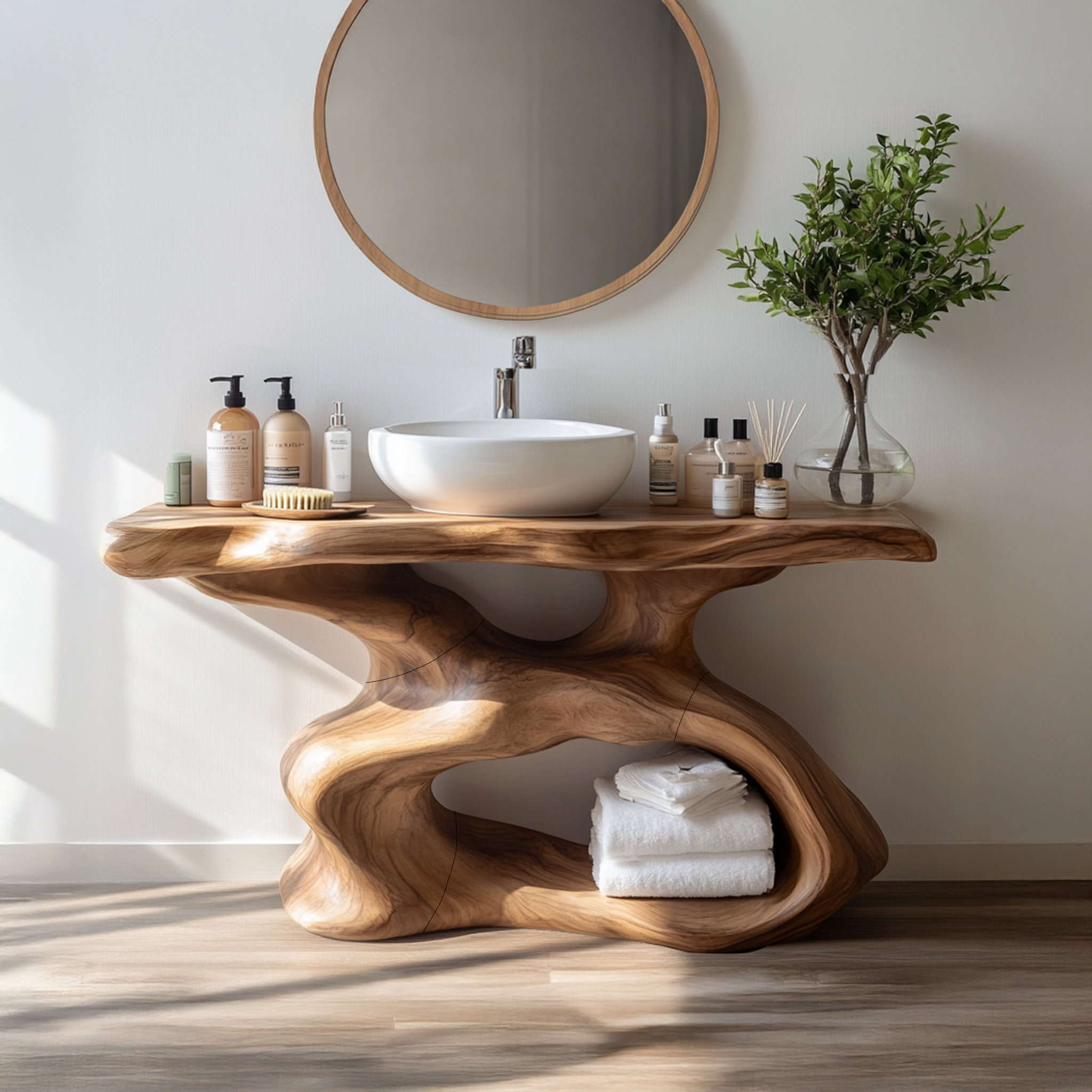 Farmhouse Vanity For Traditional Bathroom Furniture SILDTTRBRV008