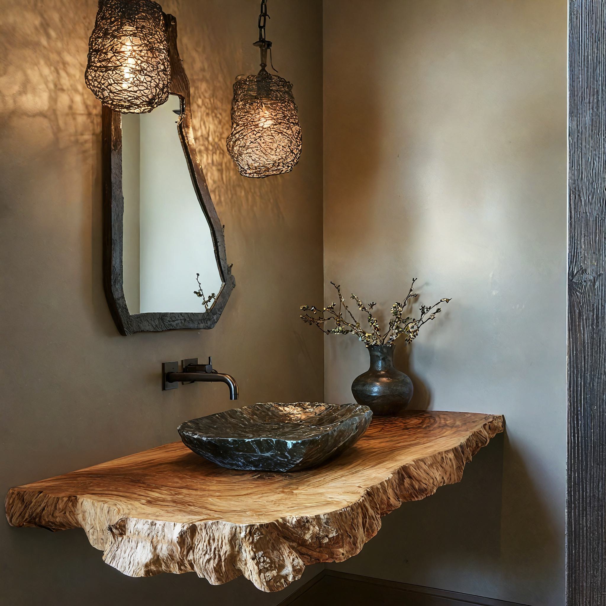 Farmhouse Wooden Vanity Timeless Design Choice SILDTBRV202