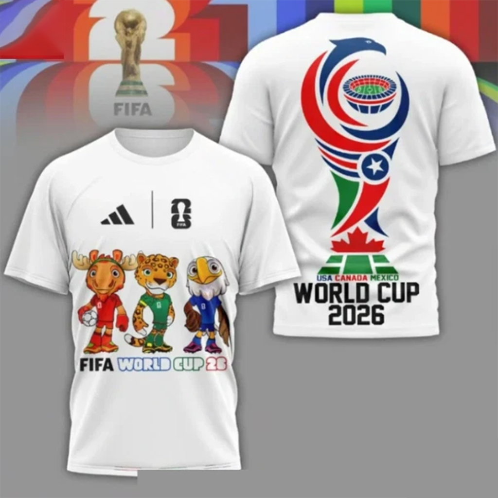 Fifa World Cup 2026 Printed T-Shirt
