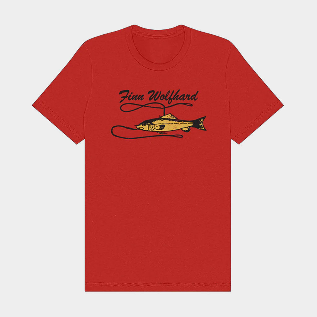 Finn Wolfhard Music Merch Fish T-Shirt Father In Law Gifts Dad's Day
