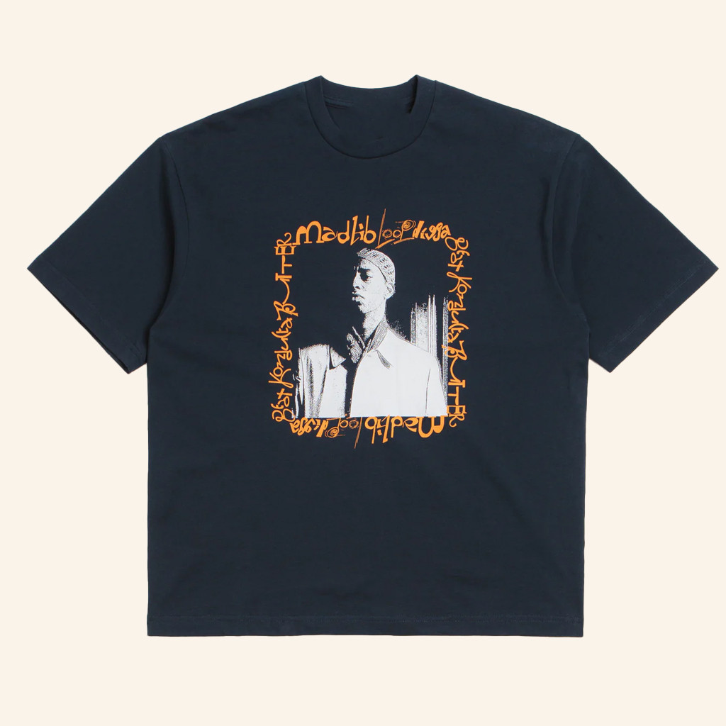 Flatspot Merch Butter Goods X Madlib Loop Digga T-Shirt For Hip Hop Lovers