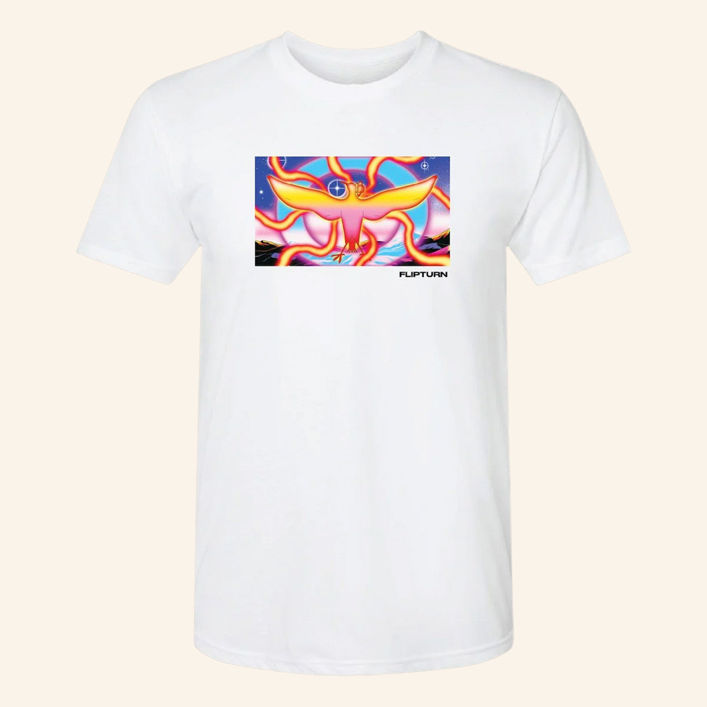 Flipturn Merch If I Were A Bird Shirt White Christmas For Rock Band Fans