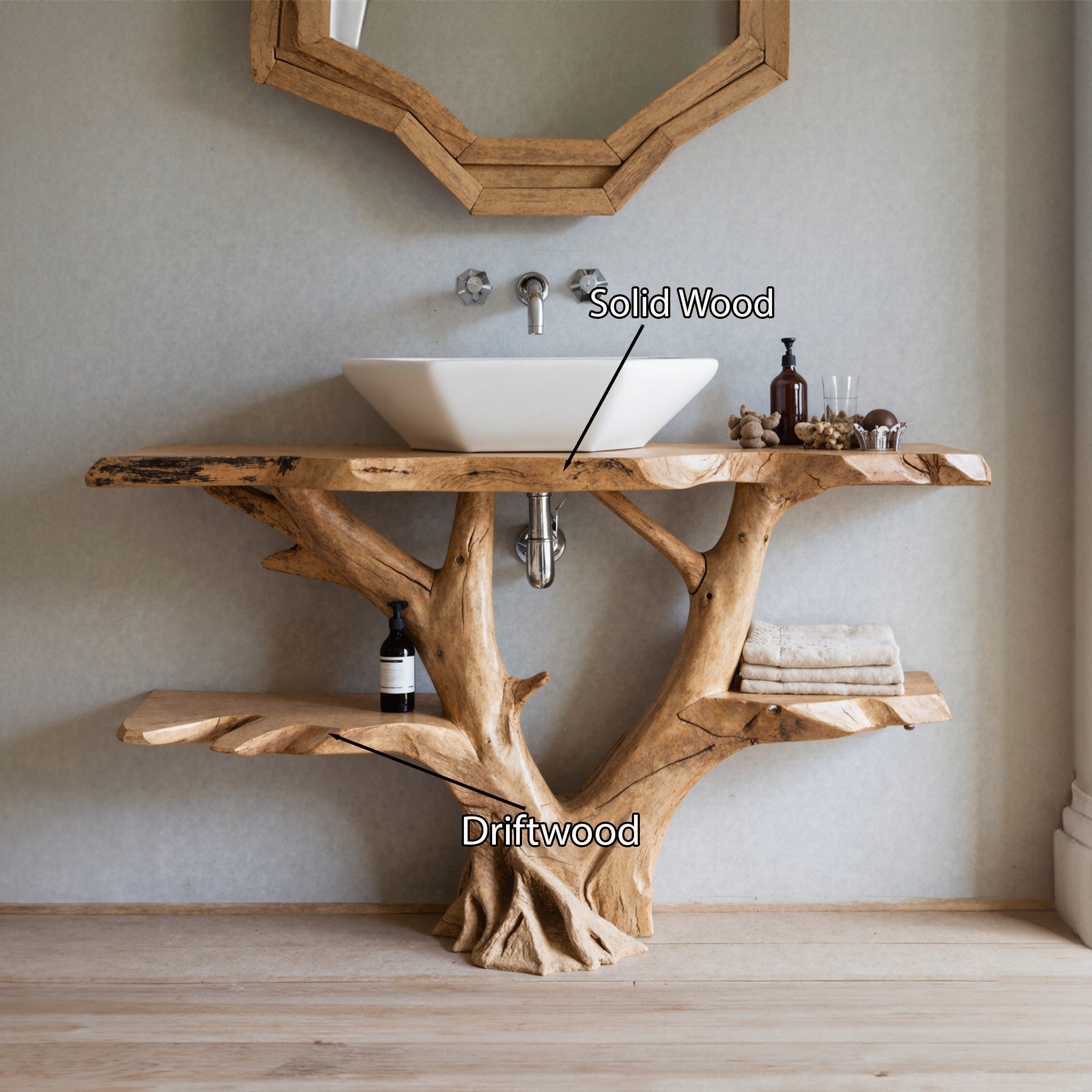 Floating Vanity Bathroom Vanity SILDTBRV012