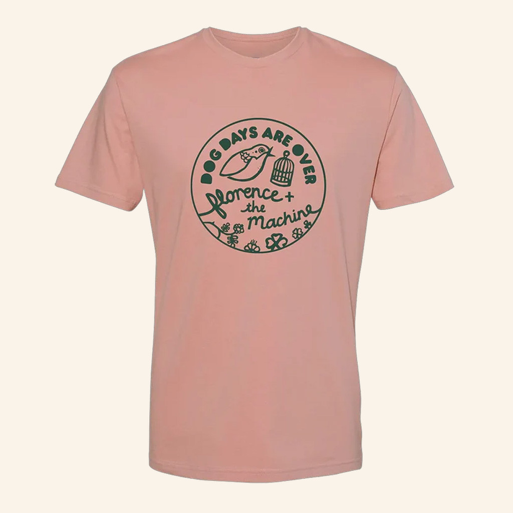 Florence And The Machine Merch Dog Days T-Shirt Christmas For Rock Fans 