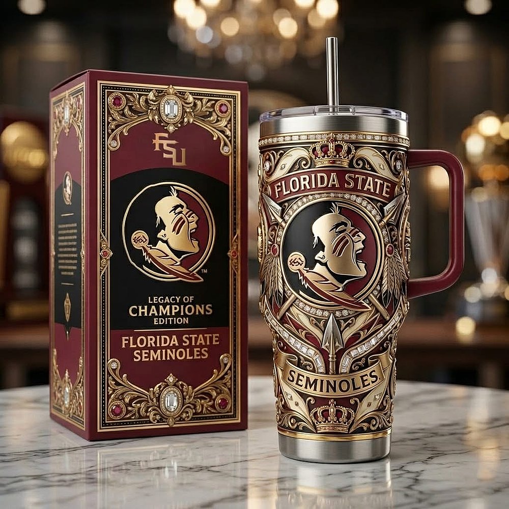 Florida State Seminoles Legecy Of Champions Edition Tumbler
