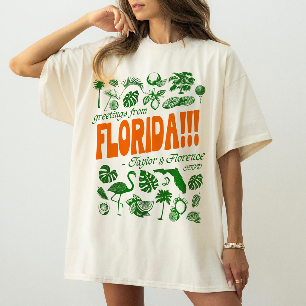 Florida Tortured Poets TTPD Shirt For Swifties