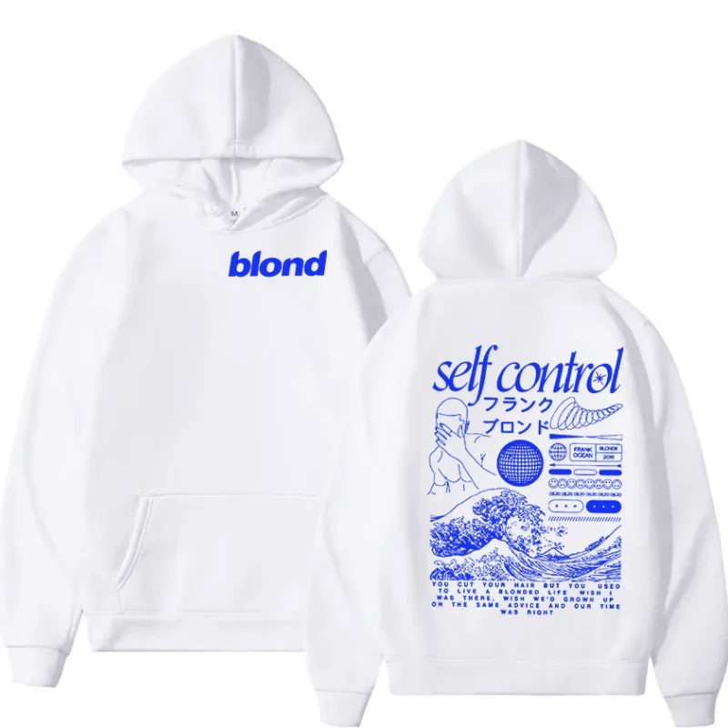 Frank Ocean Self Control Blond Hoodie Concert Tour Merchandise Fan Gift Ideas