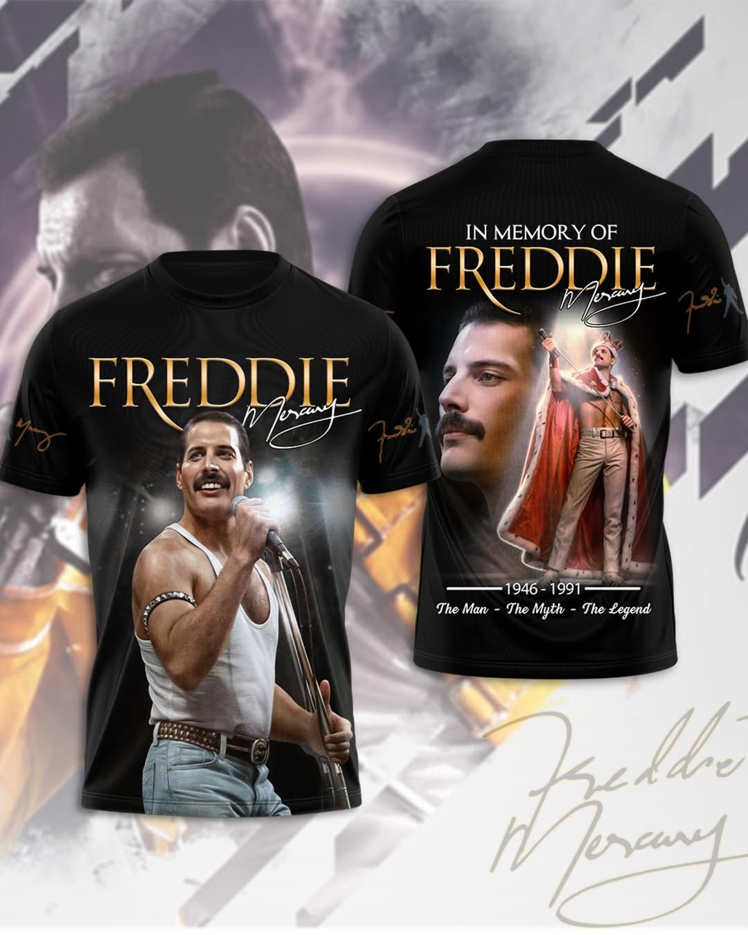 Freddie Mercury 80 Years Of A Legend In Memory Of Freddie T-Shirt