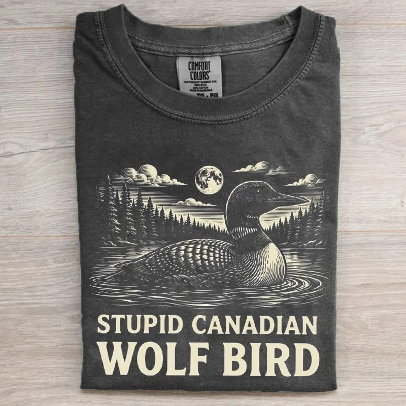 Funny Williams And Storrie Hockey Stupid Canadian Wolf Bird T-Shirt Best Gift For Hockey Fans