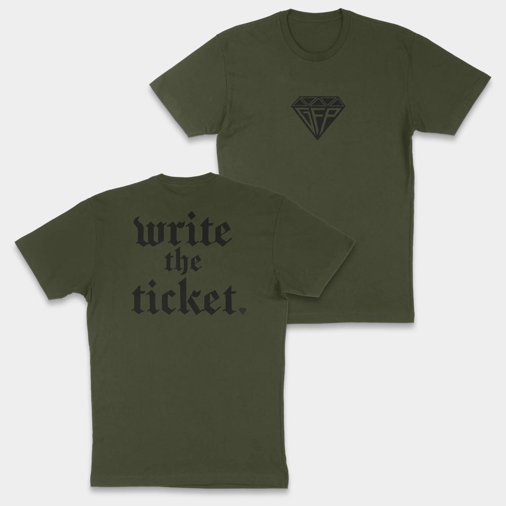 GFP Merch 2026 Write The Ticket T-Shirt Gabe Farrell Productions Shirt For Mom