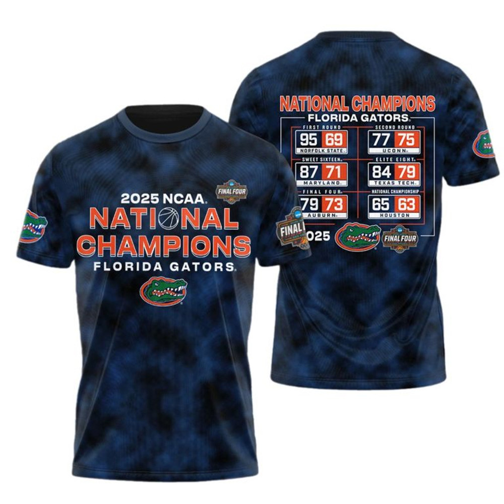 Gators 2025 National Champions Final Four Shirt Father's Day Special Gifts For Dad