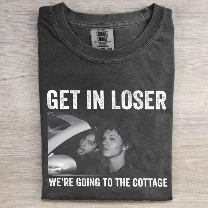 Get In Loser Were Going To The Cottage Funny Williams And Storrie Hockey T-Shirt Best Gift For Hockey Fans