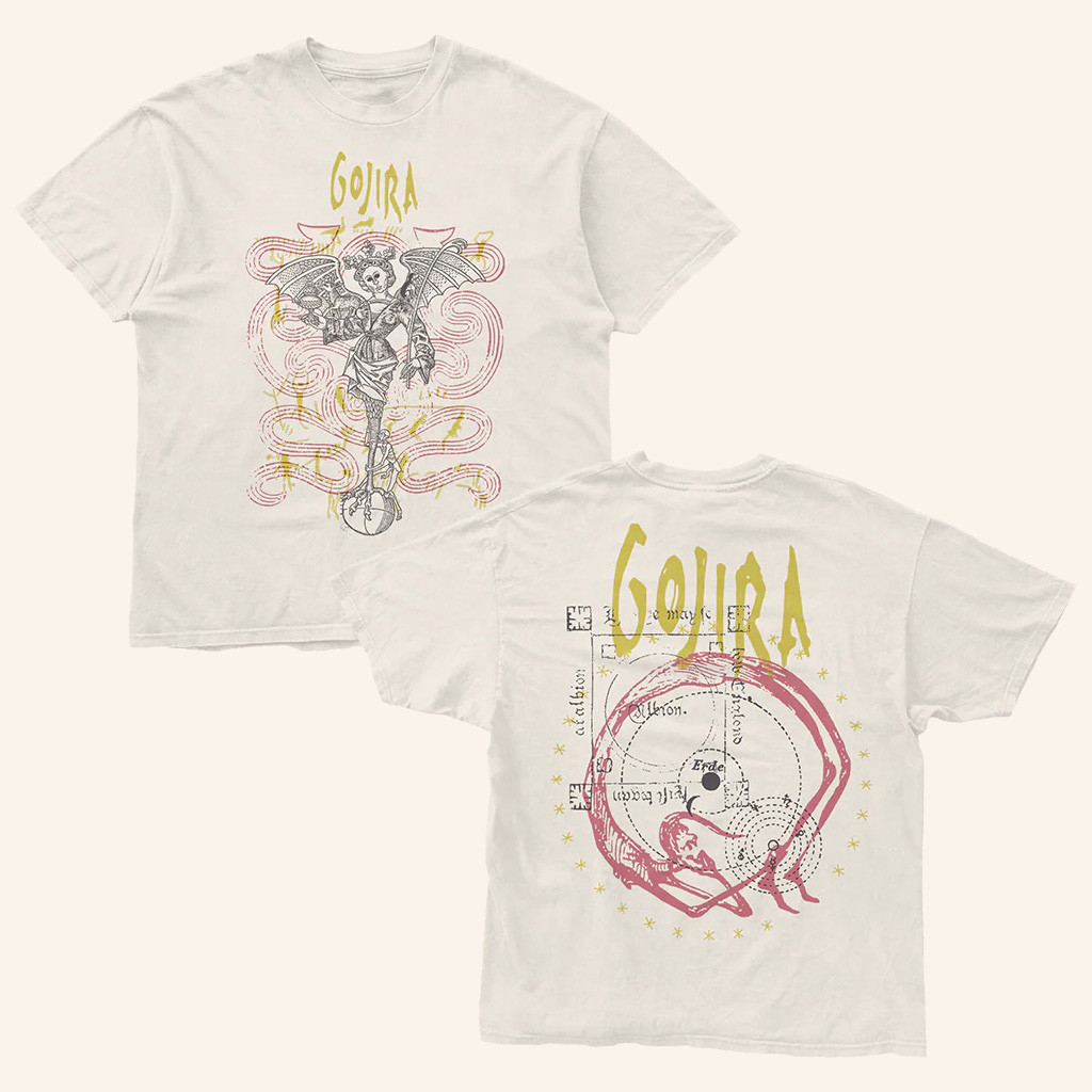 Gojira Merch Erde Demon T-Shirt For Music Lovers
