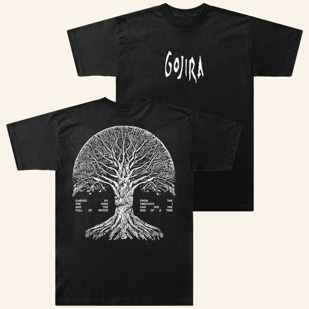 Gojira Merch In the Wilderness T-Shirt Presents For Music Lovers