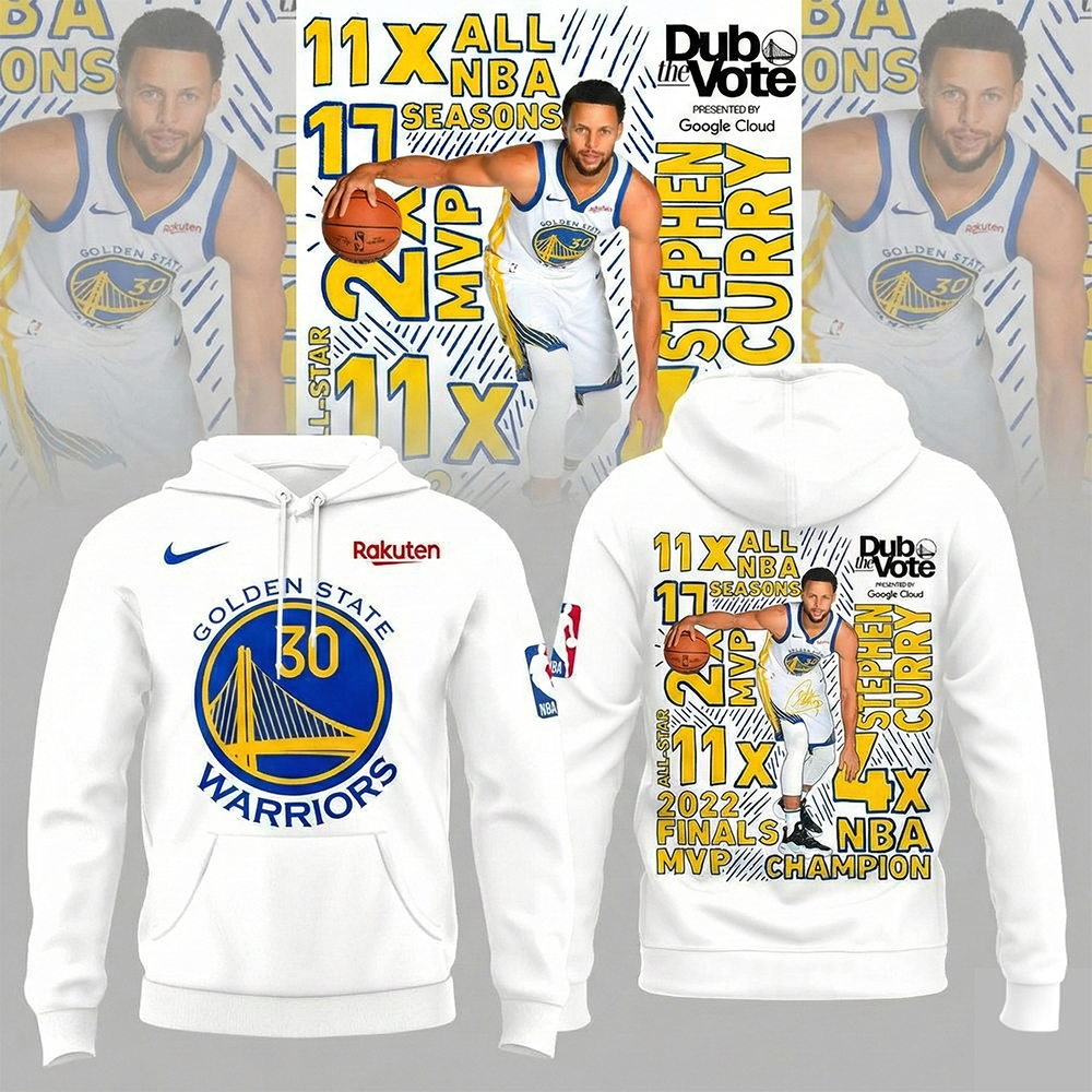 Golden State Warriors Stephen Curry Hoodie Warriors Merchandise Unique Gift For NBA Fans