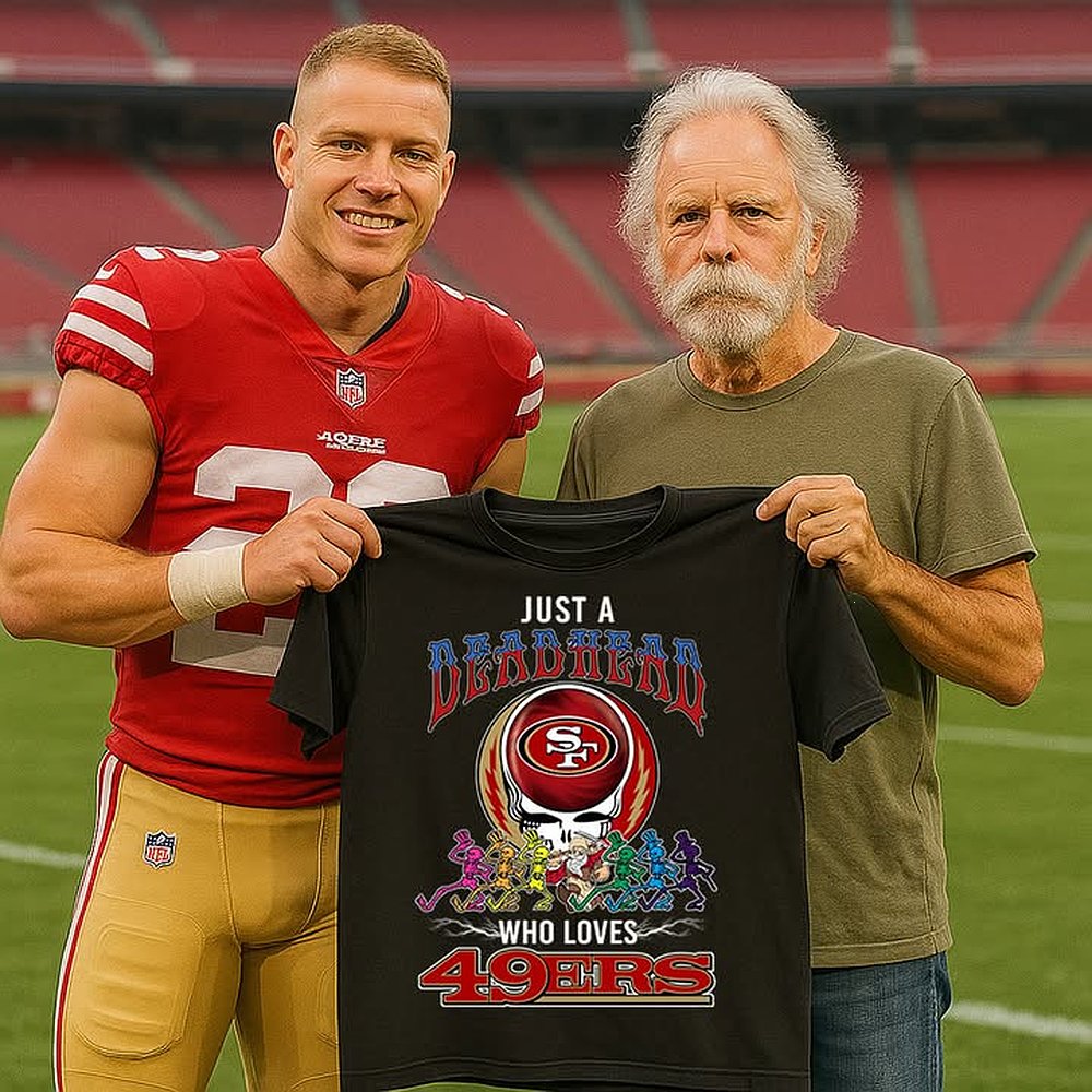 Grateful Dead San Francisco 49ers T-Shirt Just A Deadhead Who Loves 49ers Best Gift For Music Fans