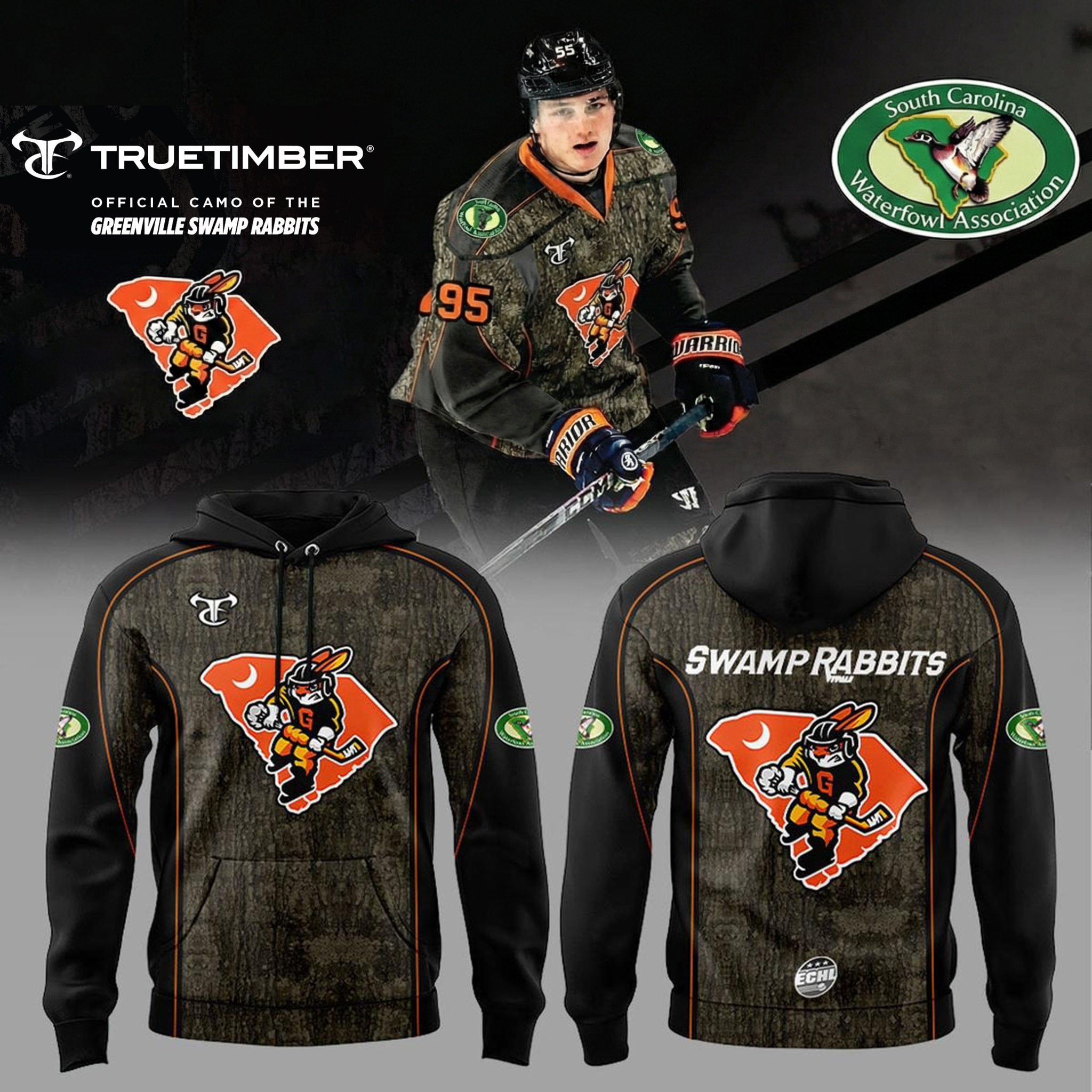 Greenville Swamp Rabbits Conservation Night Hoodie Swamp Rabbits Merch Best Gift For Hockey Fans