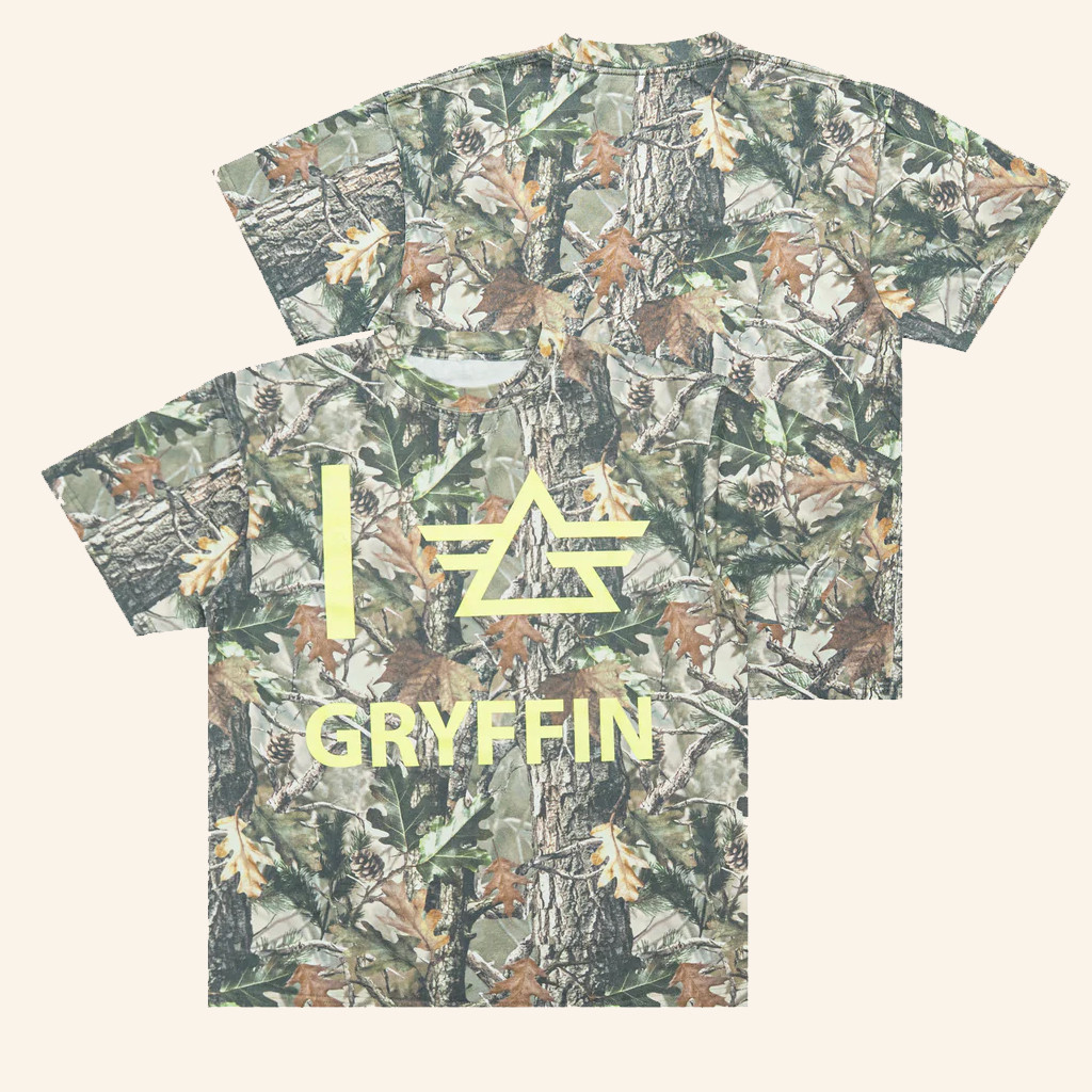 Gryffin Merch Deadwood Camo T-Shirt Christmas For DJ Fans