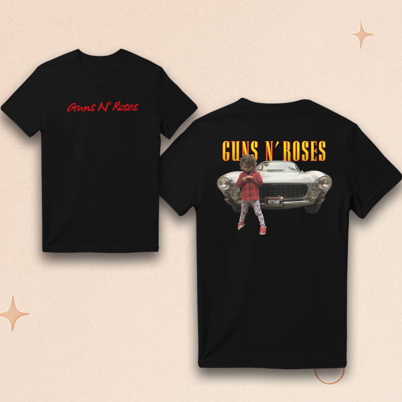 Guns N' Roses Merch Nothin T-Shirt For Rock Music Lovers