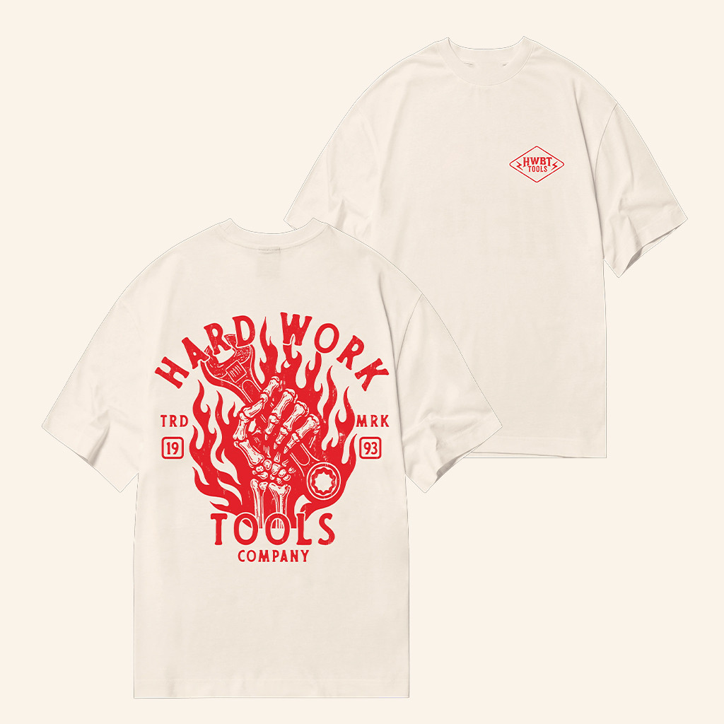 HWBT Merch Hard Work Tools Company T-Shirt For Husband