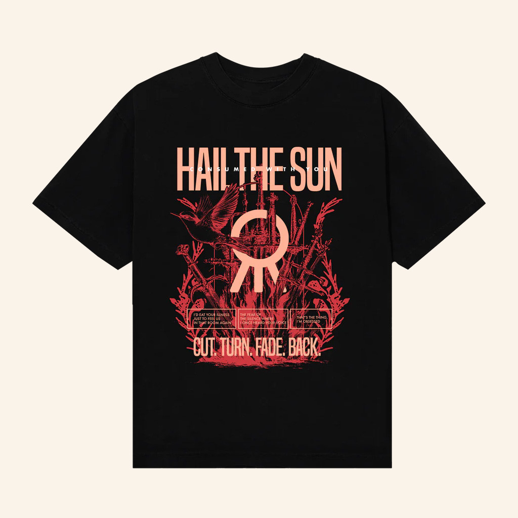 Hail The Sun Merch CTFB Birds T-Shirt Music Related For Guys