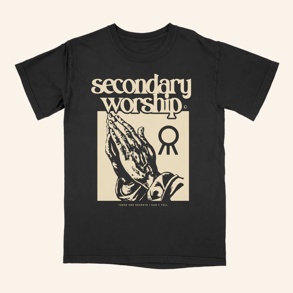 Hail The Sun Merch Prayer Hands T-Shirt Secondary Worship Shirt For Music Lovers