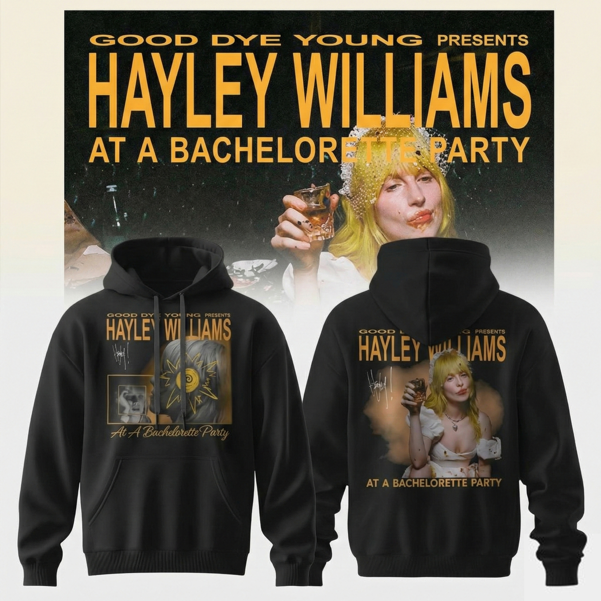Halley Williams Bachelorette Party 2026 World Tour Hoodie Hayley Williams Apparel Cool Gift For Fans
