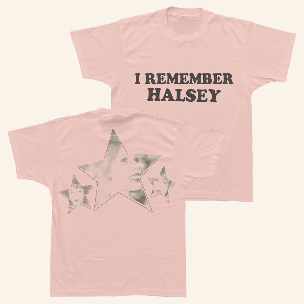 Halsey Merch I Remember Halsey T-Shirt Xmas For Girlfriend 
