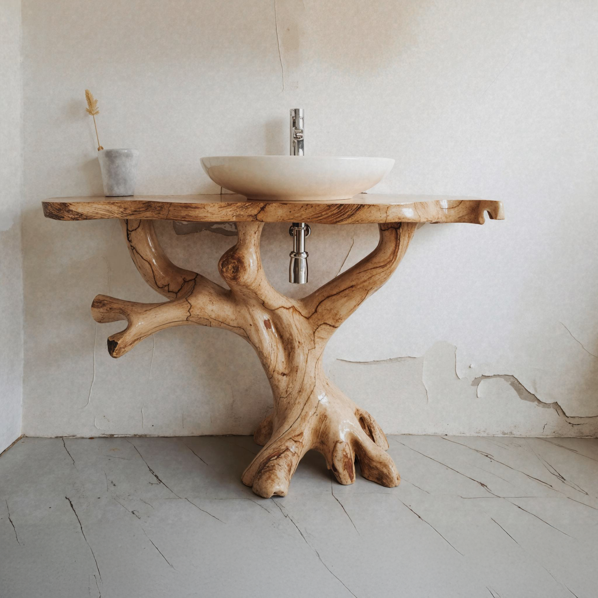 Handcrafted Bathroom Vanity SILDTBRV008