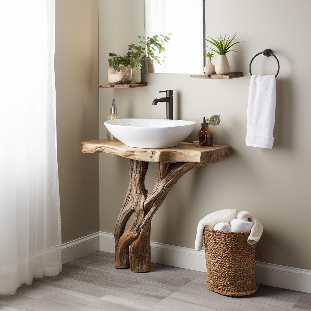 Handcrafted Bathroom Vanity SILDTBRV015