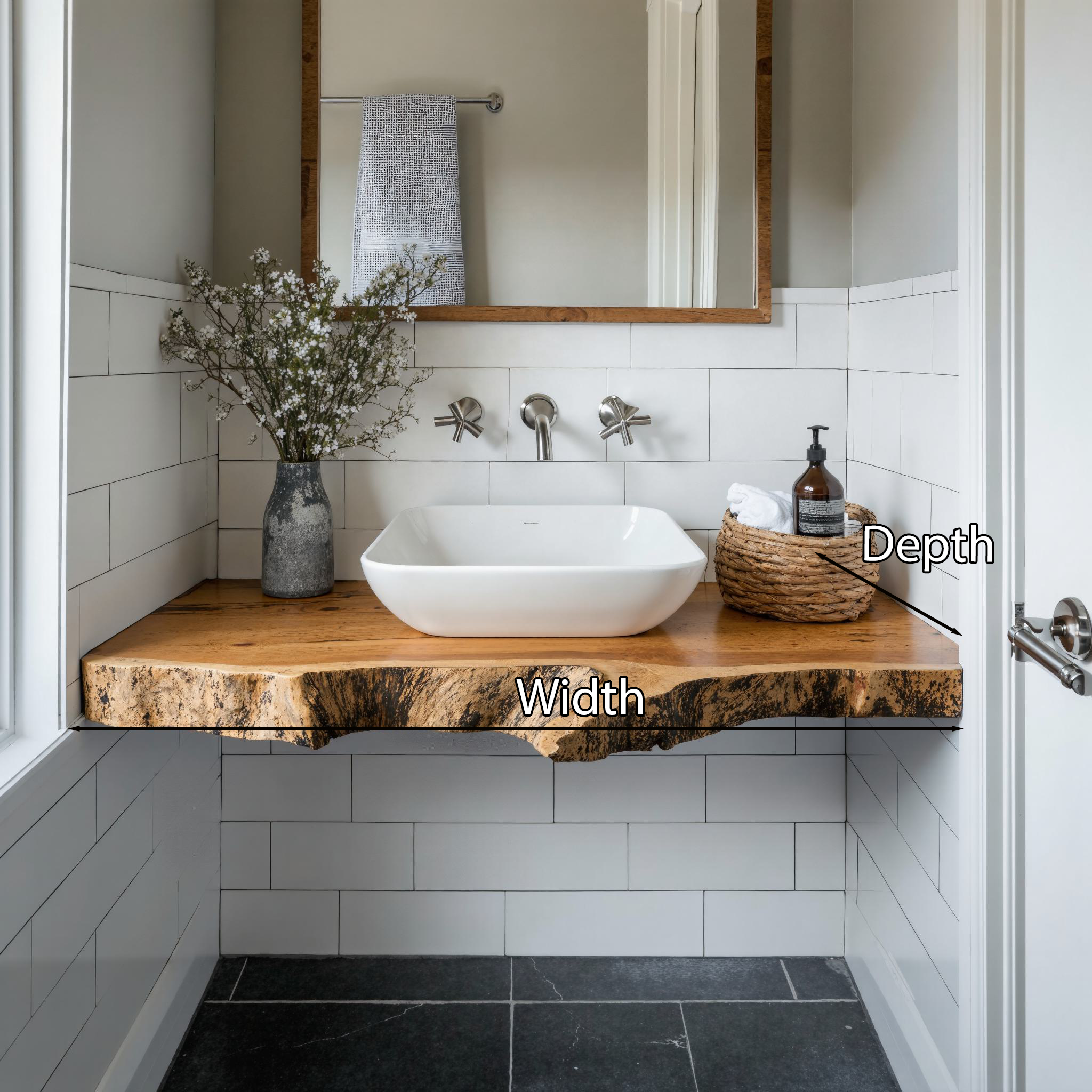 Handcrafted Solid Wood Vanity Local Store Pick SILDTBRV211