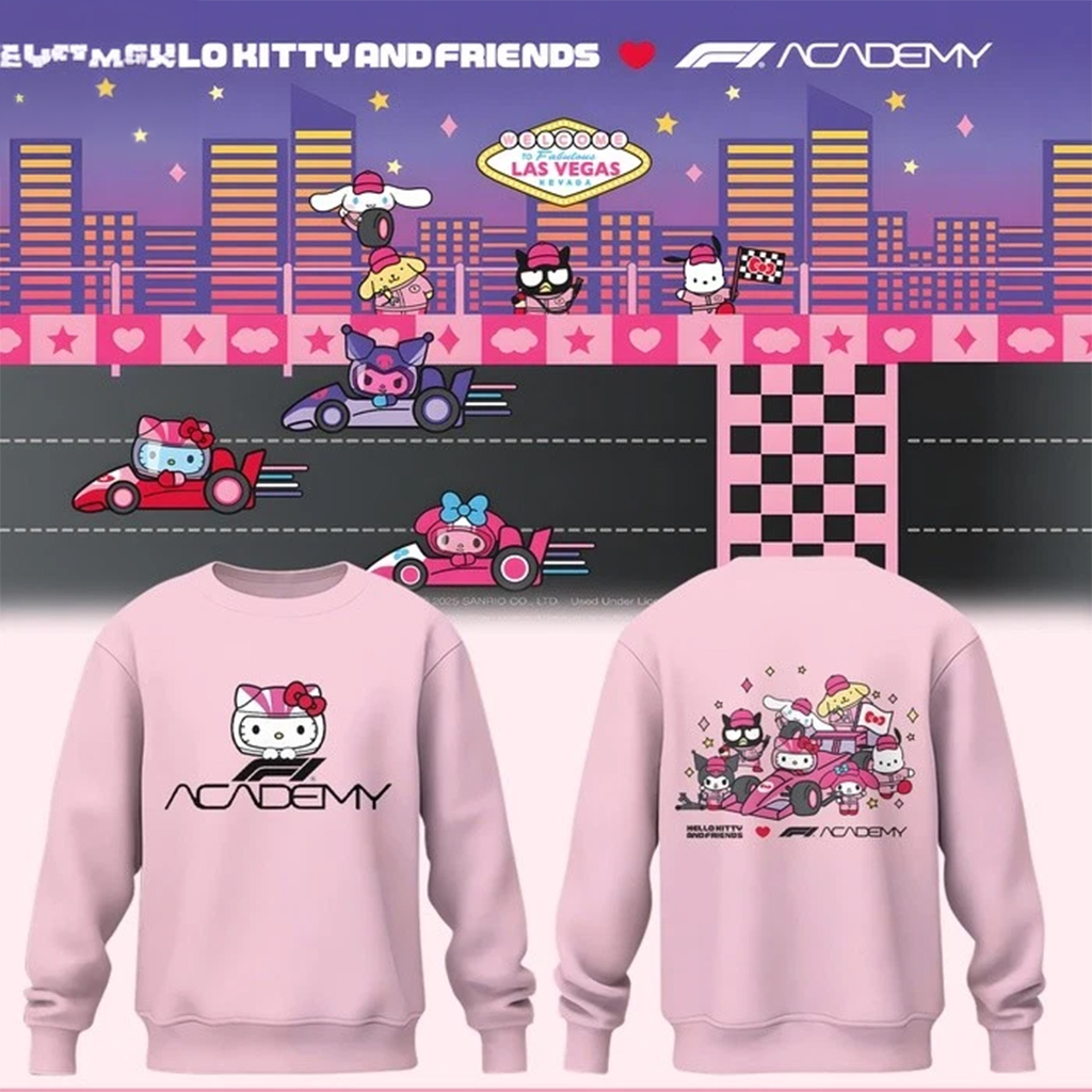 Hello Kitty x F1 Formula 1 Sweatshirt