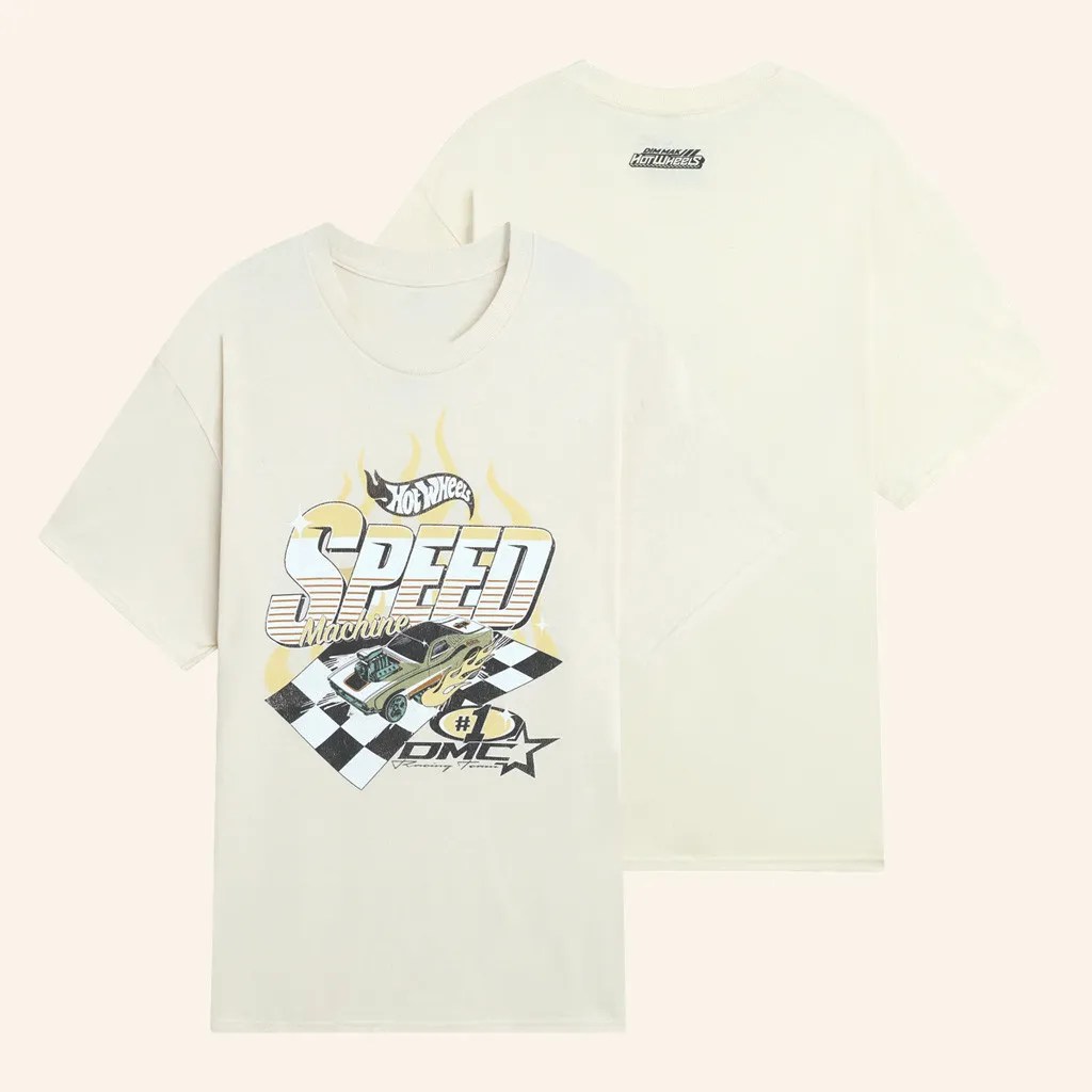 Hot Wheels x Dim Mak Collection Merch Speed Machine T-Shirt For Car Enthusiast