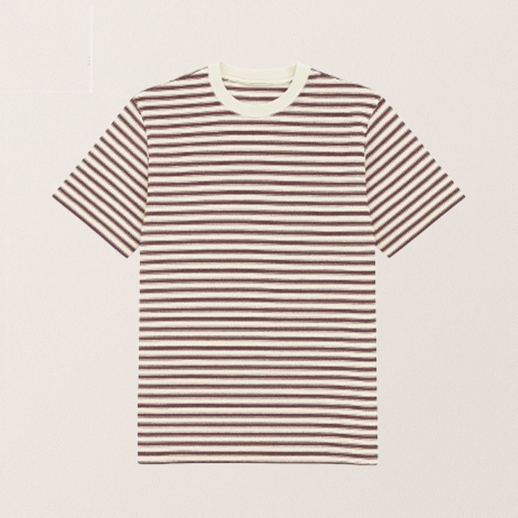House Of Payne Deshawn Pacsun Red Compass Striped Texture Shirt For Brother