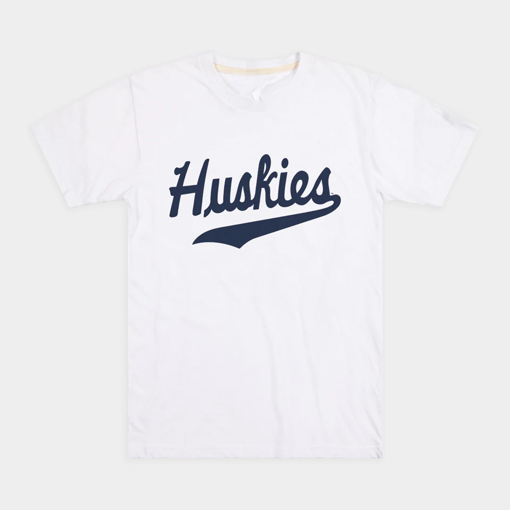 Huskies Baseball T-Shirt Gifts For Baseball Fans