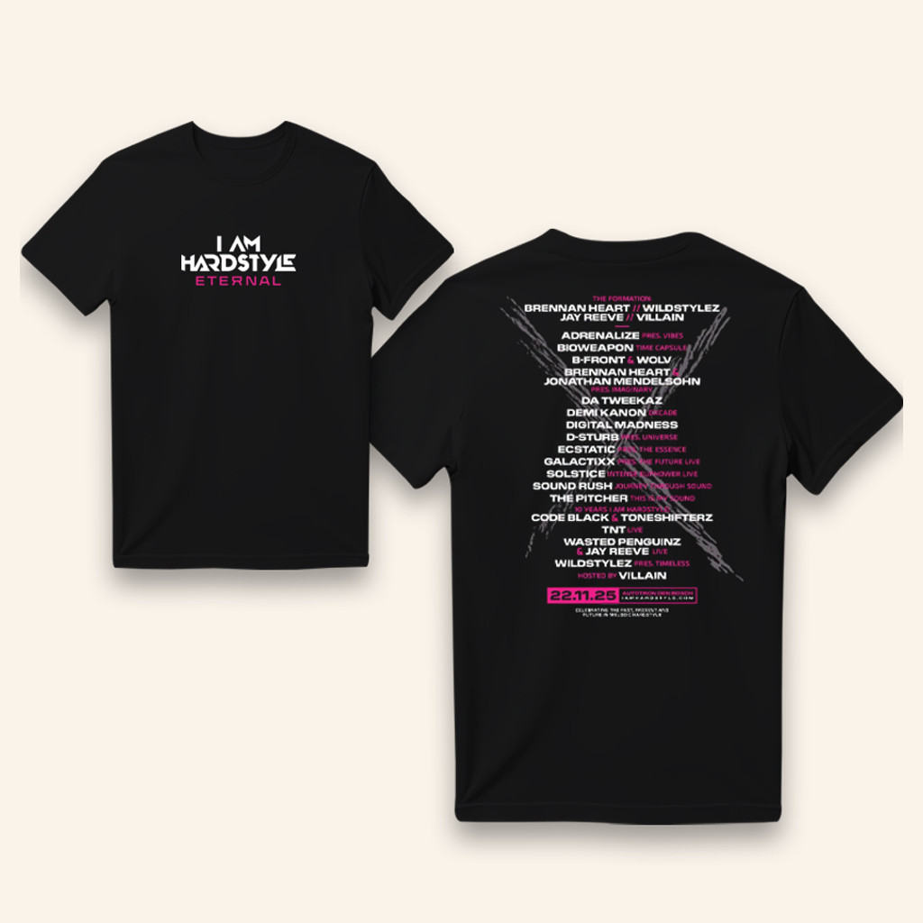 I AM HARDSTYLE Merch Eternal 2025 T-Shirt Birthday For Husband