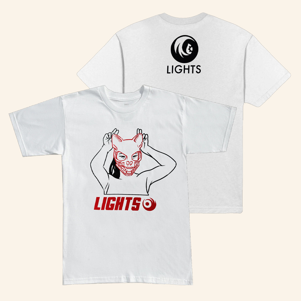 I Am Lights Merch Cat Mask T-Shirt For Husband
