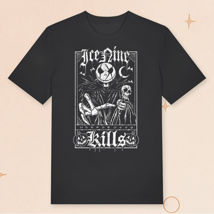 Ice Nine Kills Merch The Death Card Tarot T-Shirt Music Lover For Him