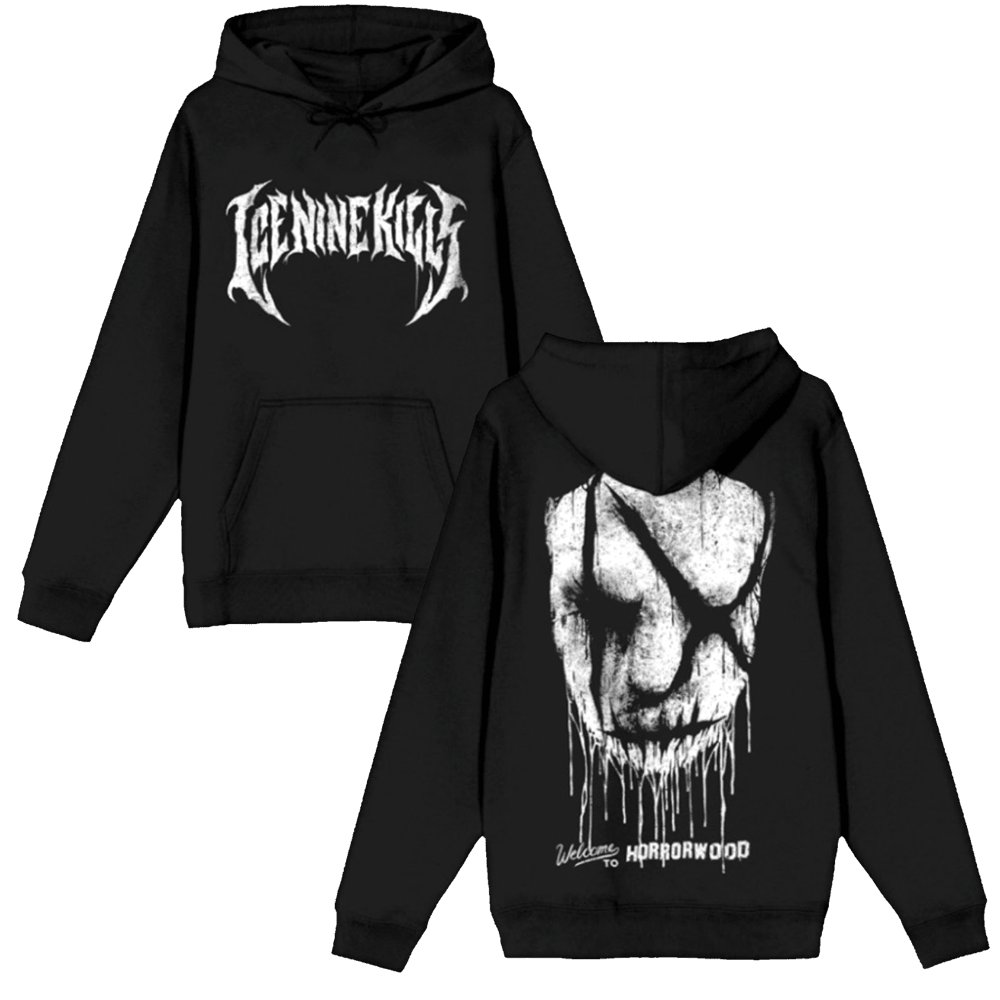 Ice Nine Kills Welcome To Horrorwood Merch Silence Hoodie Ice 9 Kills Band Tour Merch