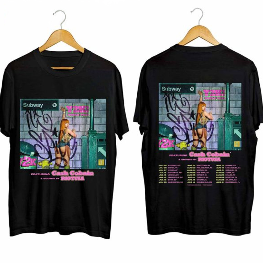 Ice Spice Y2K World Tour Shirt Ice Spice Merch Birthday For Music Lovers