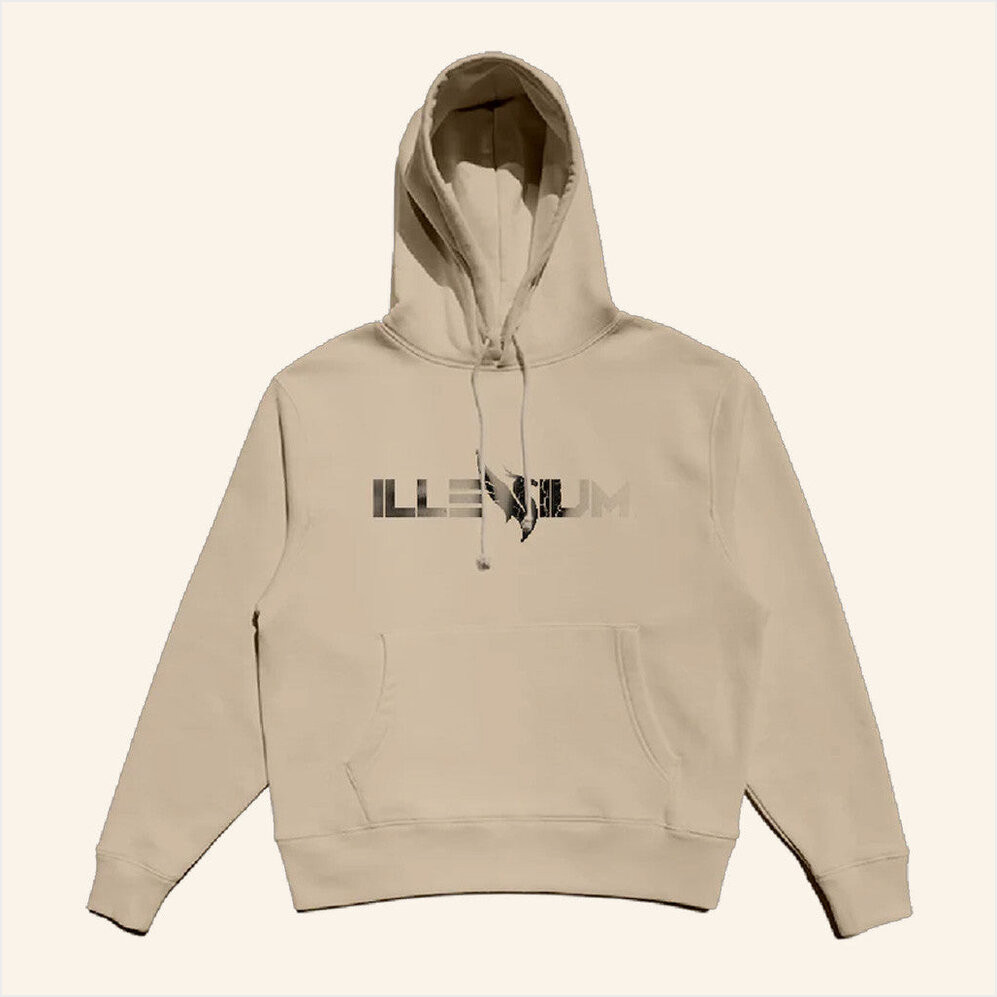 Illenium Merch Repeating Logo Hoodie Gifts For Best Friends Birthday Gifts For Sister