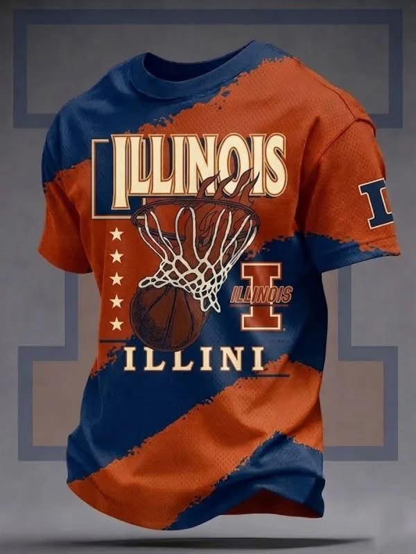Illinois Fighting Illini Men's Basketball 2026 Final Four Limited T-Shirt