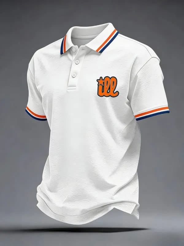 Illinois Fighting Illini Men's Basketball 2026 Final Four Polo Shirt