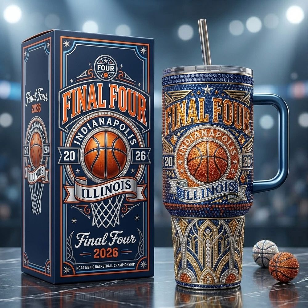 Illinois Fighting Illini Men's Basketball 2026 Limited Tumbler