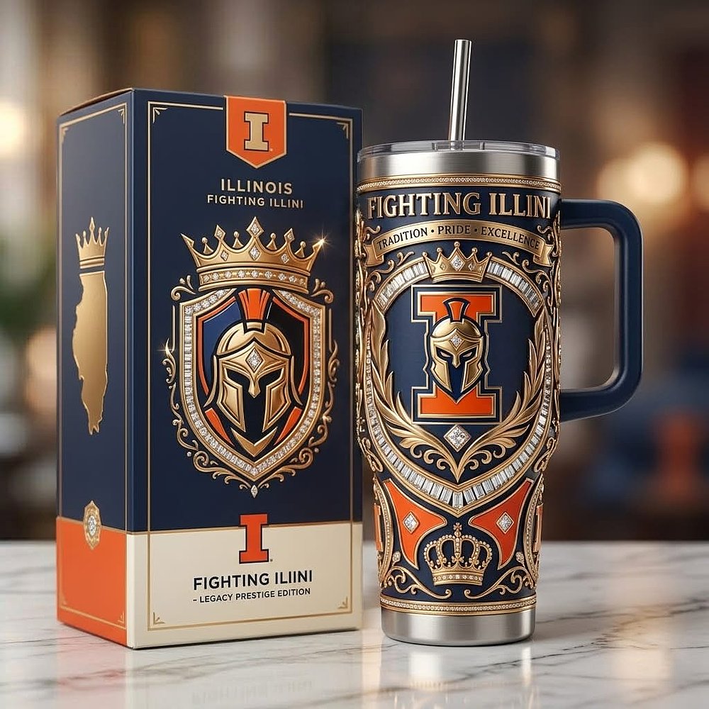 Illinois Fighting Illini Men's Basketball 2026 Tumbler