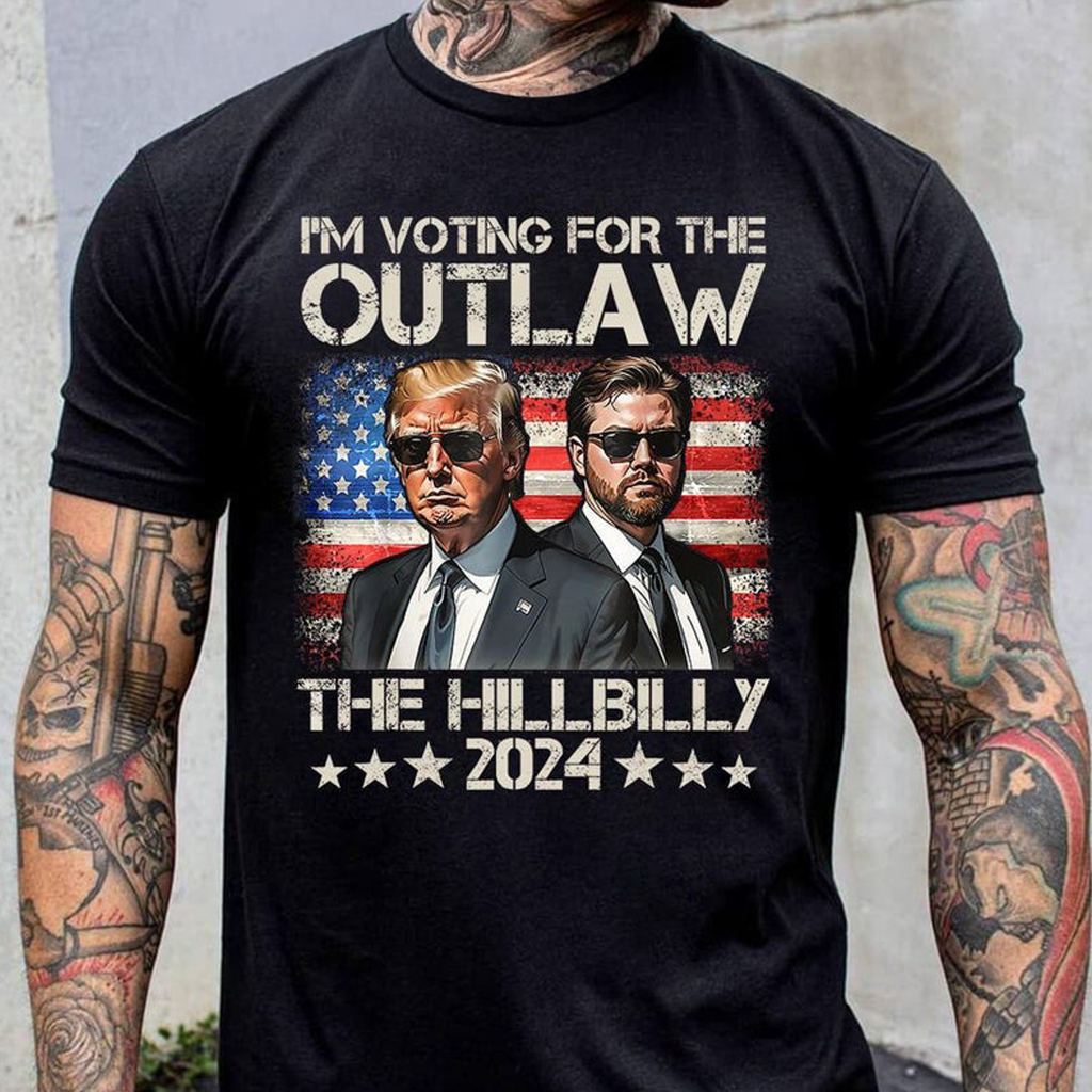I'm Voting For The Outlaw And The Hillbilly 2024 Shirt