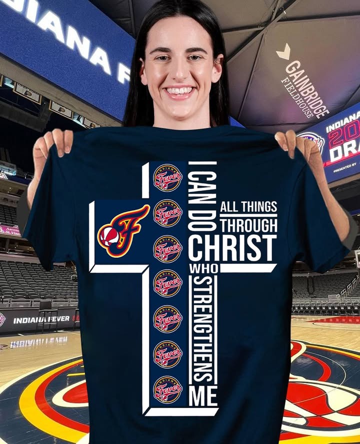 Indiana Fever I Can Do All Things Through Christ T-Shirt Best Gift For Basketball Fans